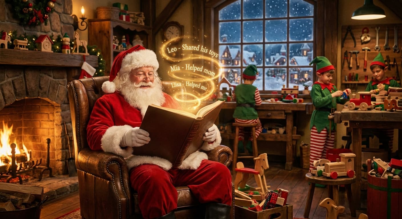 How Santa Knows Everything About Your Child