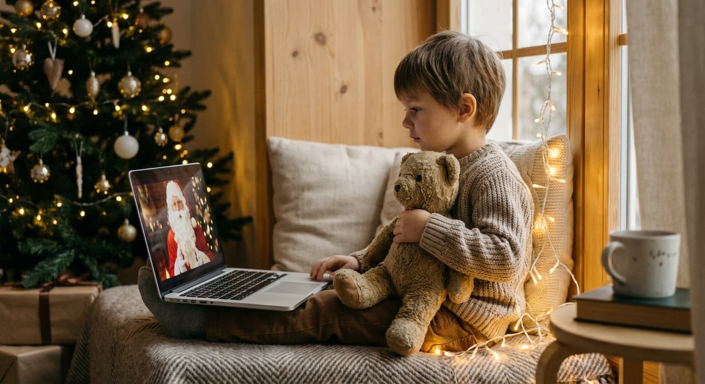 Virtual Santa for Shy Kids: Tips to Help Them Shine